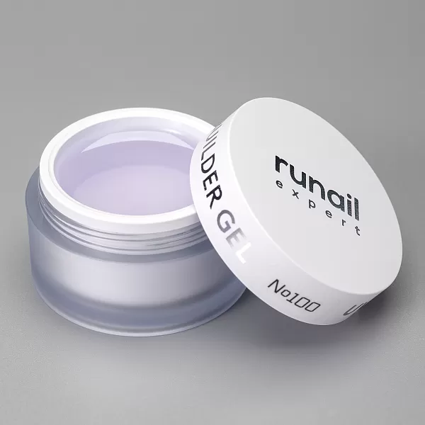 Runail Expert, Гель моделирующий UV BUILDER GEL №100, 50г банка